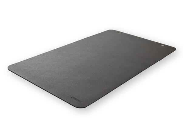 Treningsmatte 200 x 100 x 1 cm Mørkegrå Med hull til oppheng